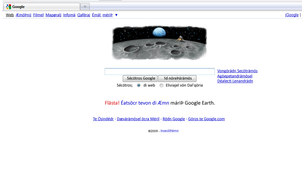 Google homepage Dalcurian.jpg