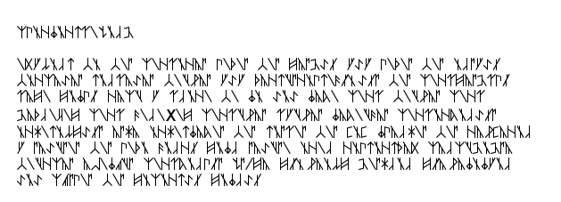 The text in Bukhstav Runes should be here, honest!